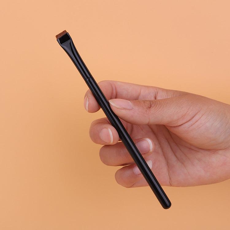 Yellow Wolf Tail Hair Blade Flat Eyeliner Brush - Amazitshop
