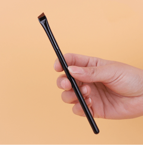 Yellow Wolf Tail Hair Blade Flat Eyeliner Brush - Amazitshop