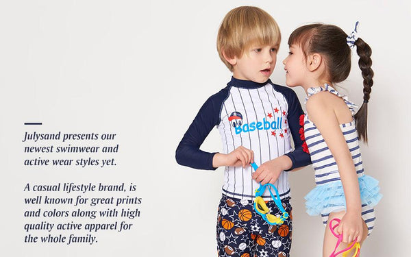 Yi Zi Children's Swimwear Girls Swimwear Baby Baby Split Pants Swimwear Big Kids Sunscreen Swimwear - Amazitshop