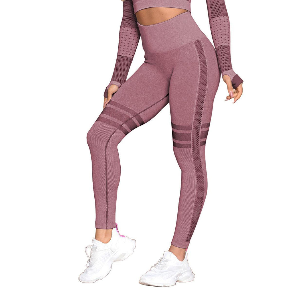 Yoga Crop Top Seamless Yoga sets - Amazitshop