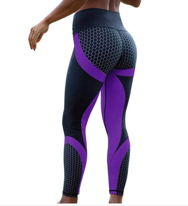 Yoga Fitness Leggings Women Pants Fitness Slim Tights Gym Running Sports Clothing - Amazitshop