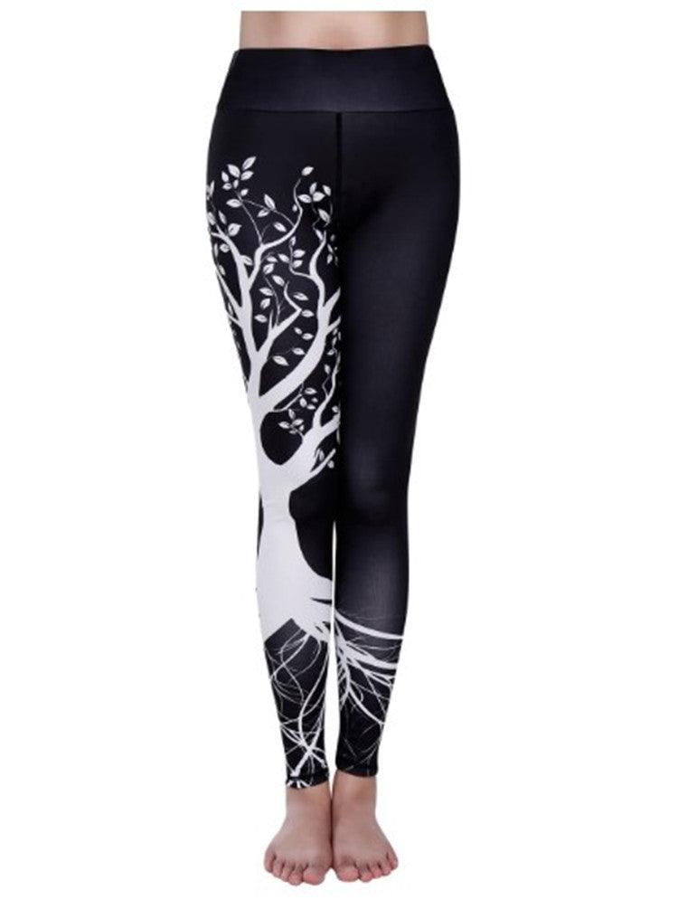 Yoga Fitness Leggings Women Pants Fitness Slim Tights Gym Running Sports Clothing - Amazitshop