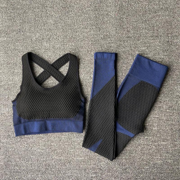 Yoga sets female sport gym suit - Amazitshop
