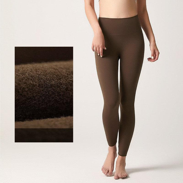 Yoga Wear Padded Yoga Trousers Women's Nude Feel - Amazitshop