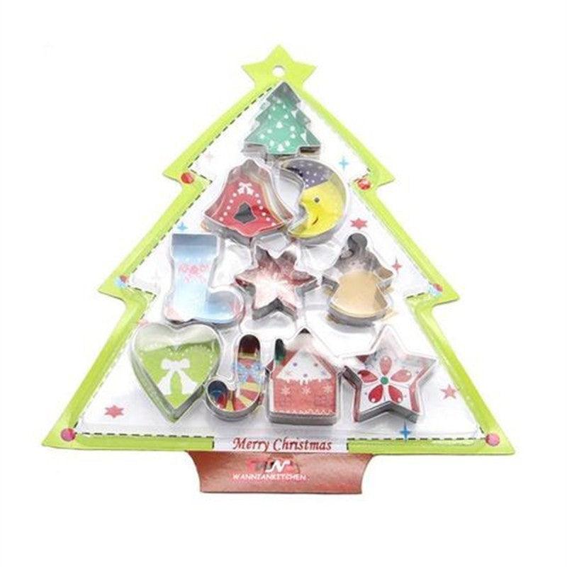 10 Christmas Tree Baking Molds - Amazitshop