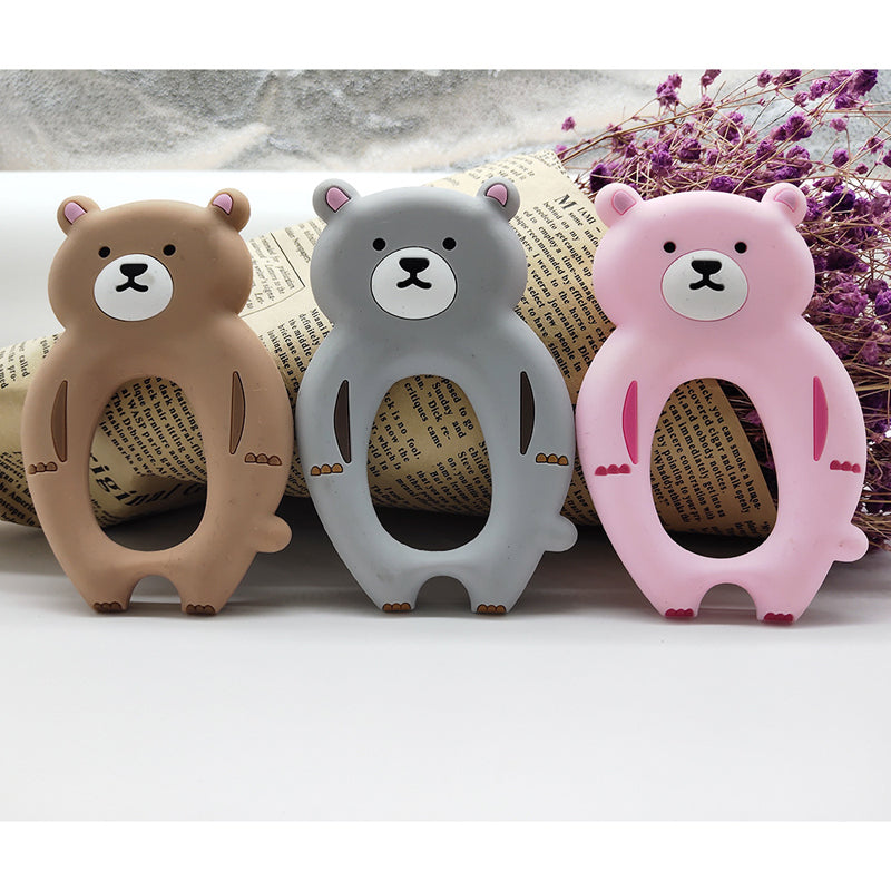 Baby Silicone bear clavicle - amazitshop