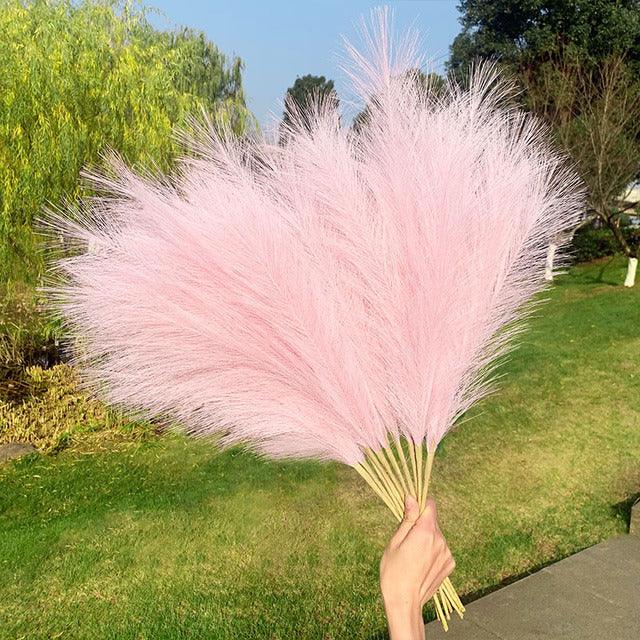Artificial Pampas Grass Simulation Flower Plant Home Decoration - Amazitshop