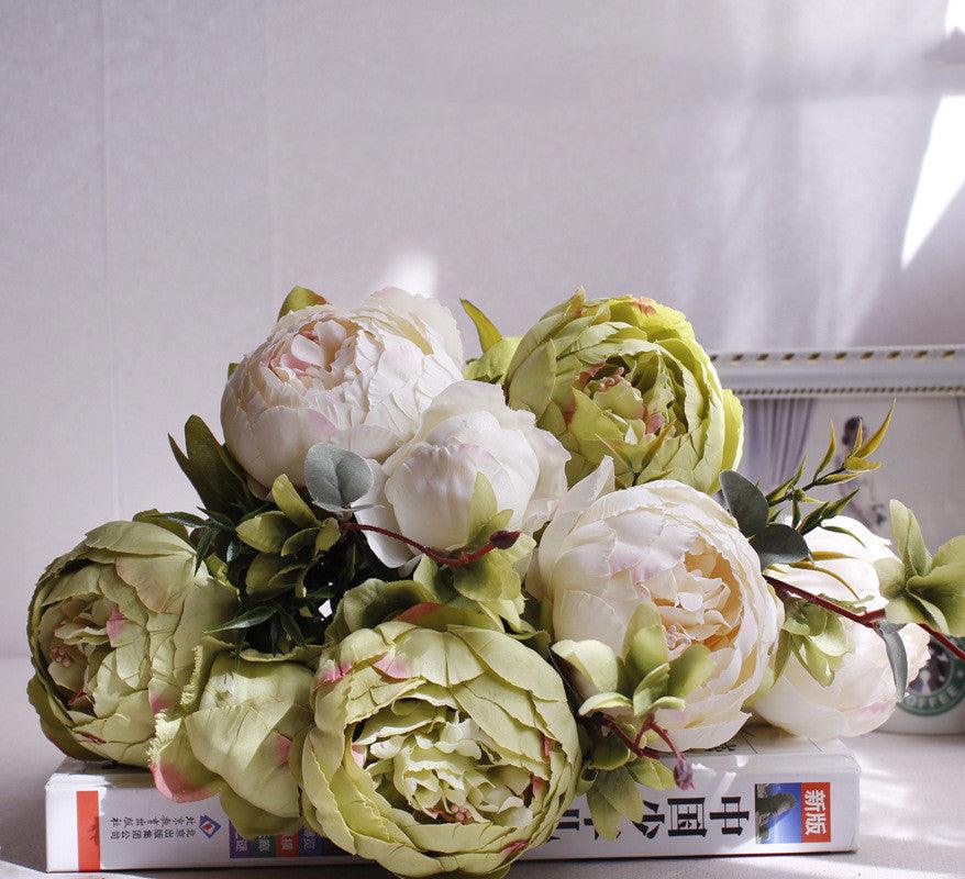 Artificial Peony Flower Bouquet Living Room Decoration - Amazitshop