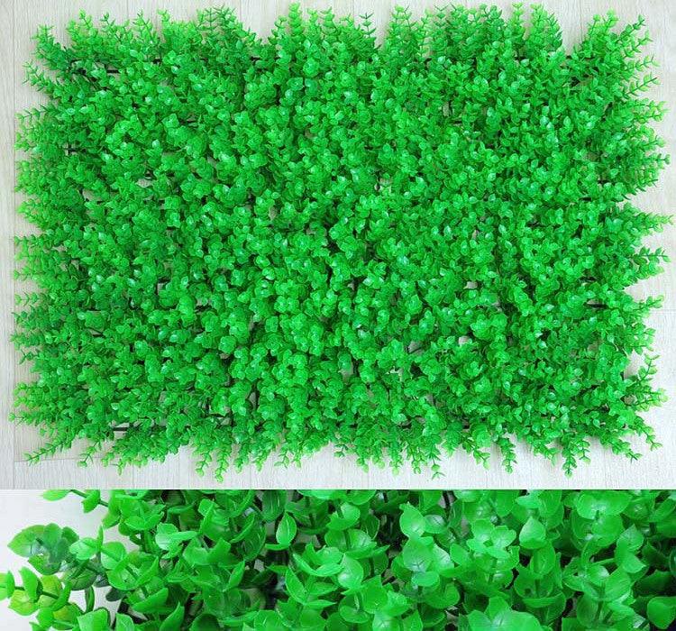 Artificial Plant Lawn Background Wall Simulation Wedding Home Decoration Green - Amazitshop