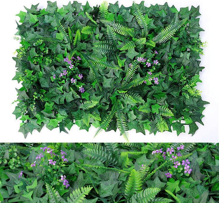 Artificial Plant Lawn Background Wall Simulation Wedding Home Decoration Green - Amazitshop