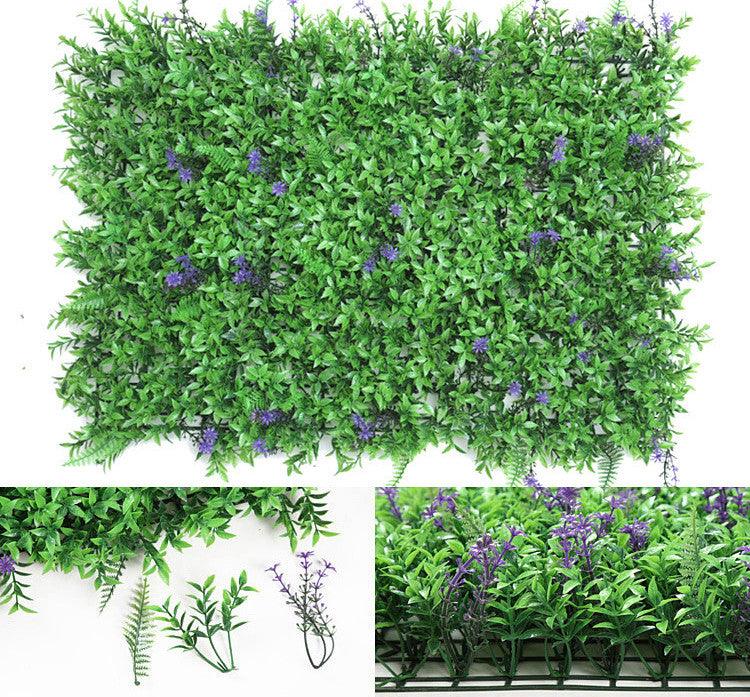 Artificial Plant Lawn Background Wall Simulation Wedding Home Decoration Green - Amazitshop