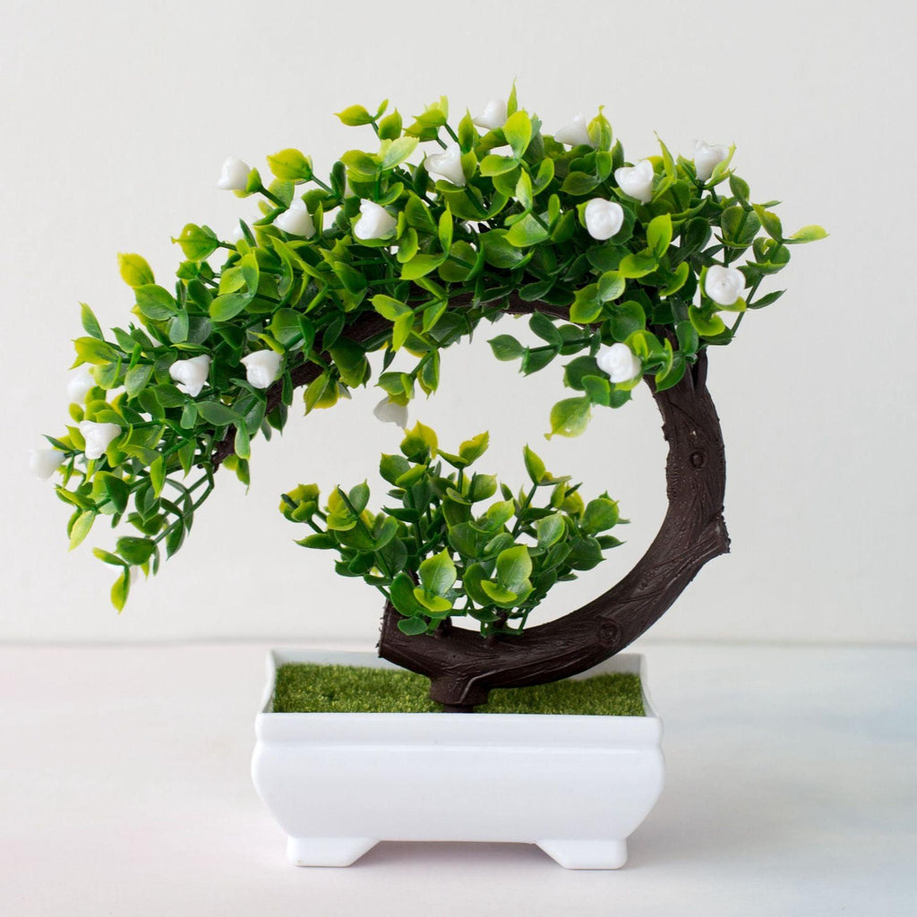 Artificial Plant Melaleuca Potted Home Decoration - Amazitshop