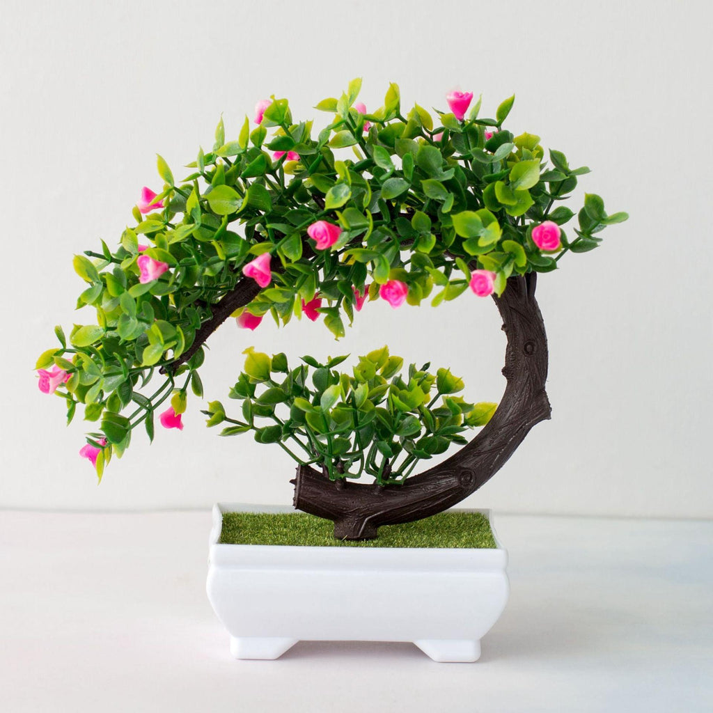 Artificial Plant Melaleuca Potted Home Decoration - Amazitshop