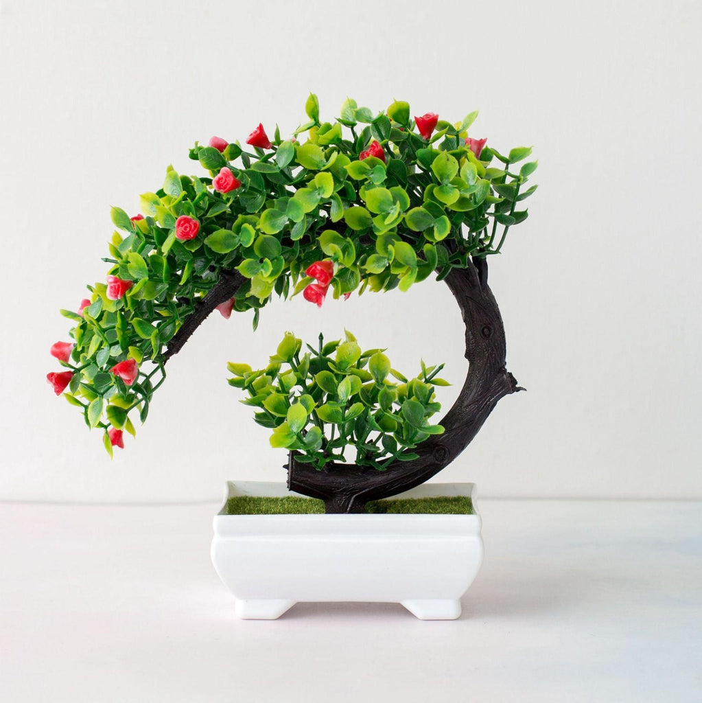 Artificial Plant Melaleuca Potted Home Decoration - Amazitshop
