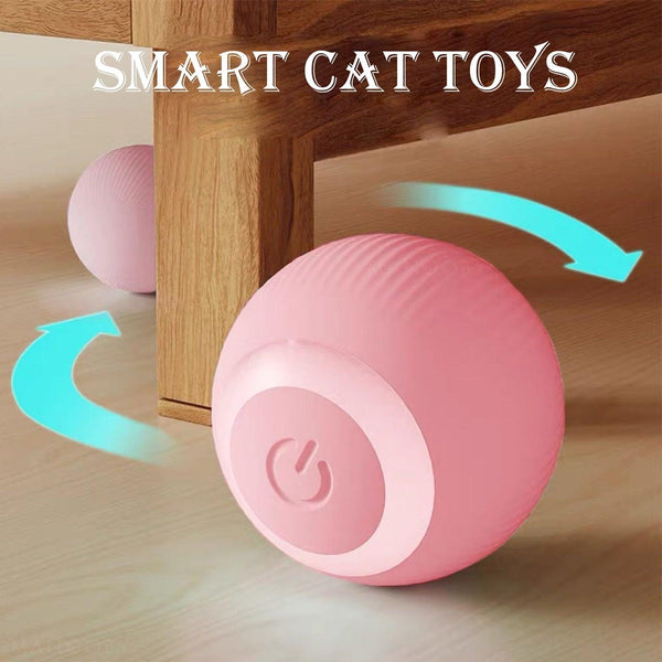 Automatic Rolling Smart Cat Toys - Amazitshop