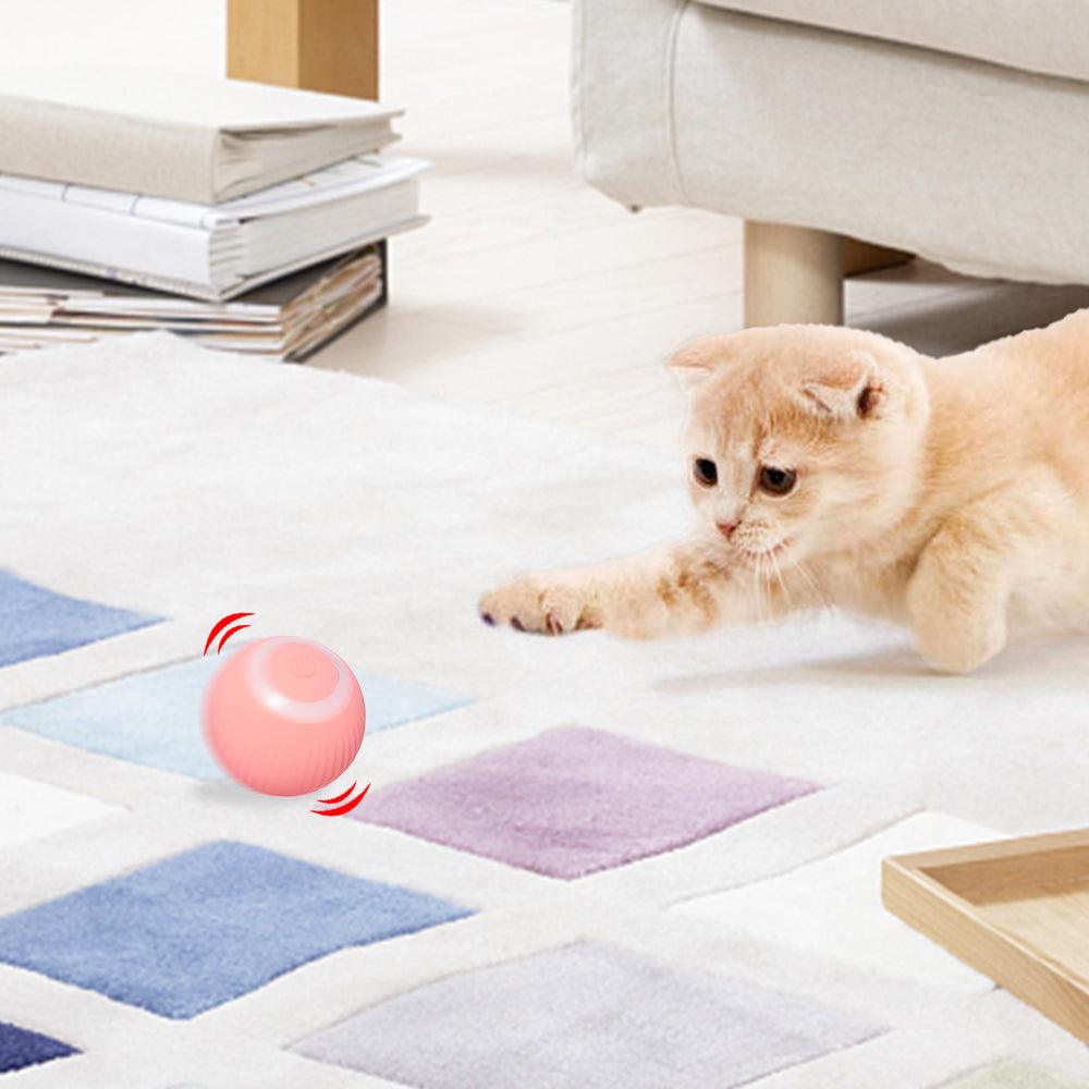 Automatic Rolling Smart Cat Toys - Amazitshop