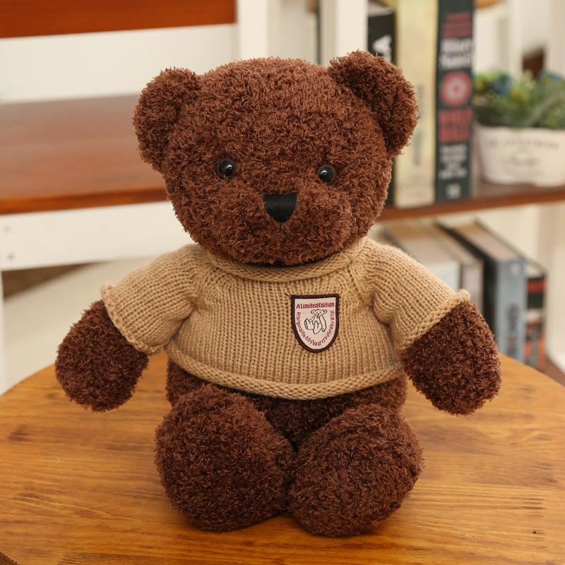 Beautiful Teddy bear hug bear plush toy bear cub - Amazitshop