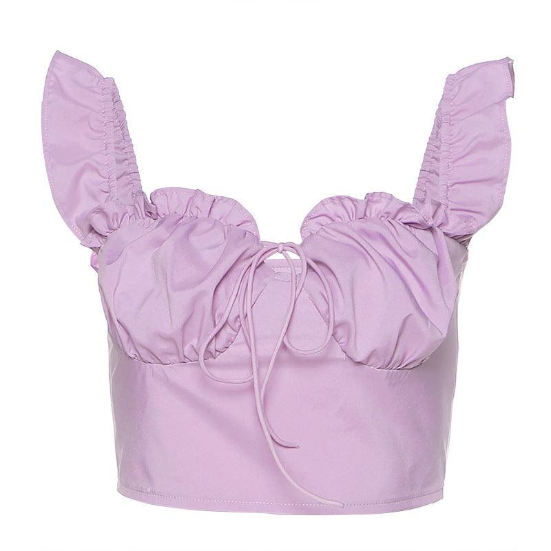 Best for All - match Outer Wear Sleeveless Pleated Waistcoat Women - Amazitshop