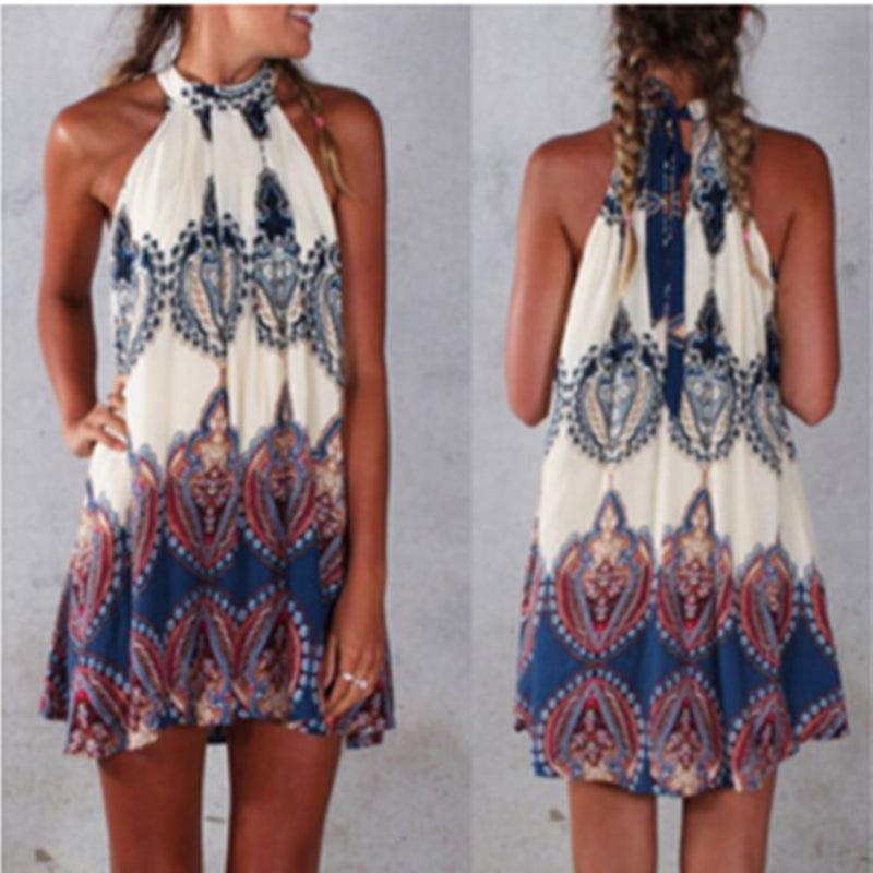 Best Sexy Women Printing Dress - Amazitshop
