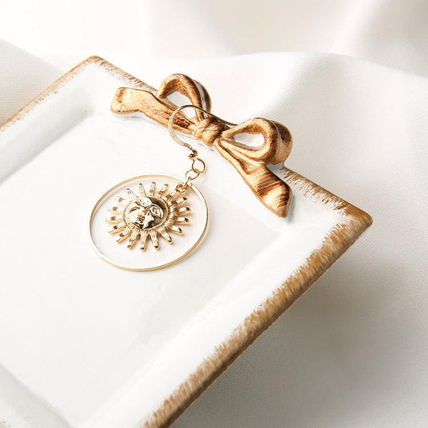 Best Simple basic sun student pop earrings - Amazitshop