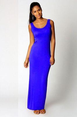 Best Summer Long Vest Dress Ladies Casual Beach Long Skirt - Amazitshop