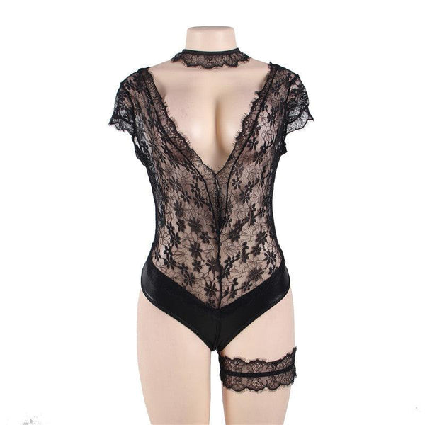 Best Women Lace stitching one - piece - Amazitshop