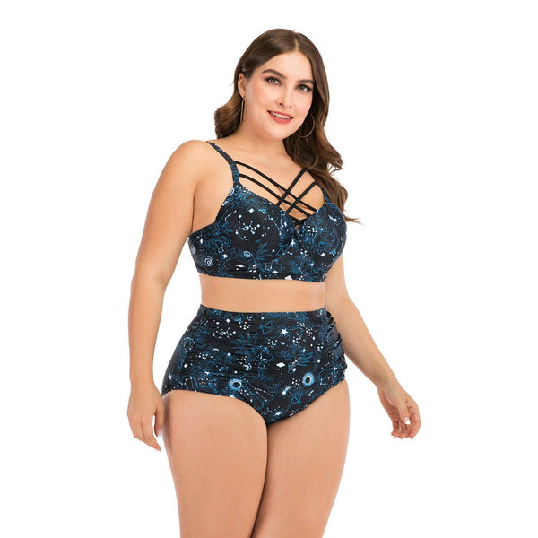 Bikini fat woman underwire cup - Amazitshop