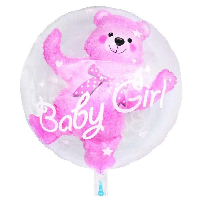 Birthday Bear transparent ball - Amazitshop