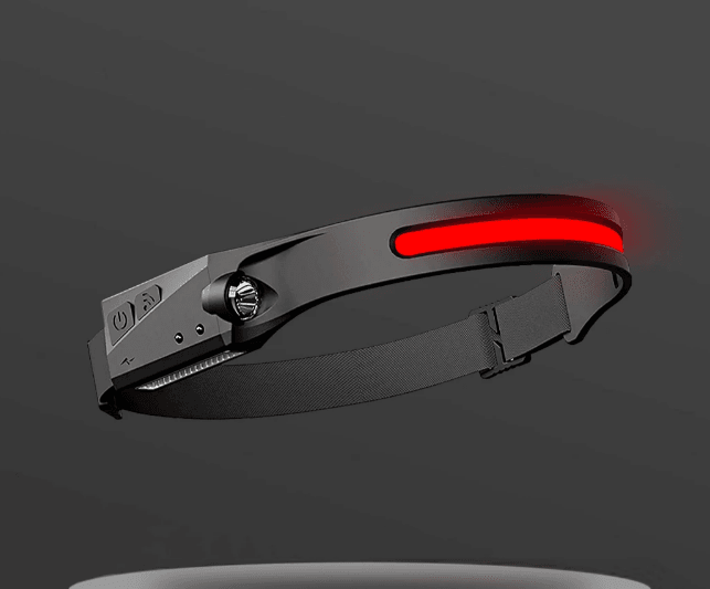 COB LED Induction Riding Headlamp Flashlight USB Rechargeable Waterproof Camping Headlight With All Perspectives Hunting Light - Amazitshop