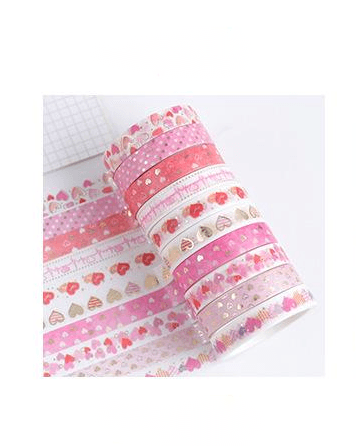 DIY Sticker Set Ten Rolls Basic Frame Series - Amazitshop