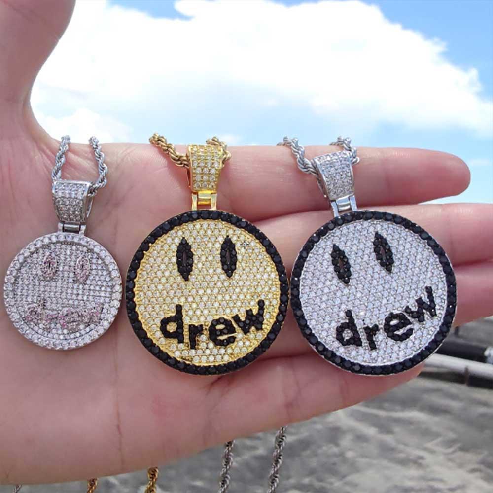 E - Smile Zircon Tide Brand Men's Pendant Necklace - Amazitshop