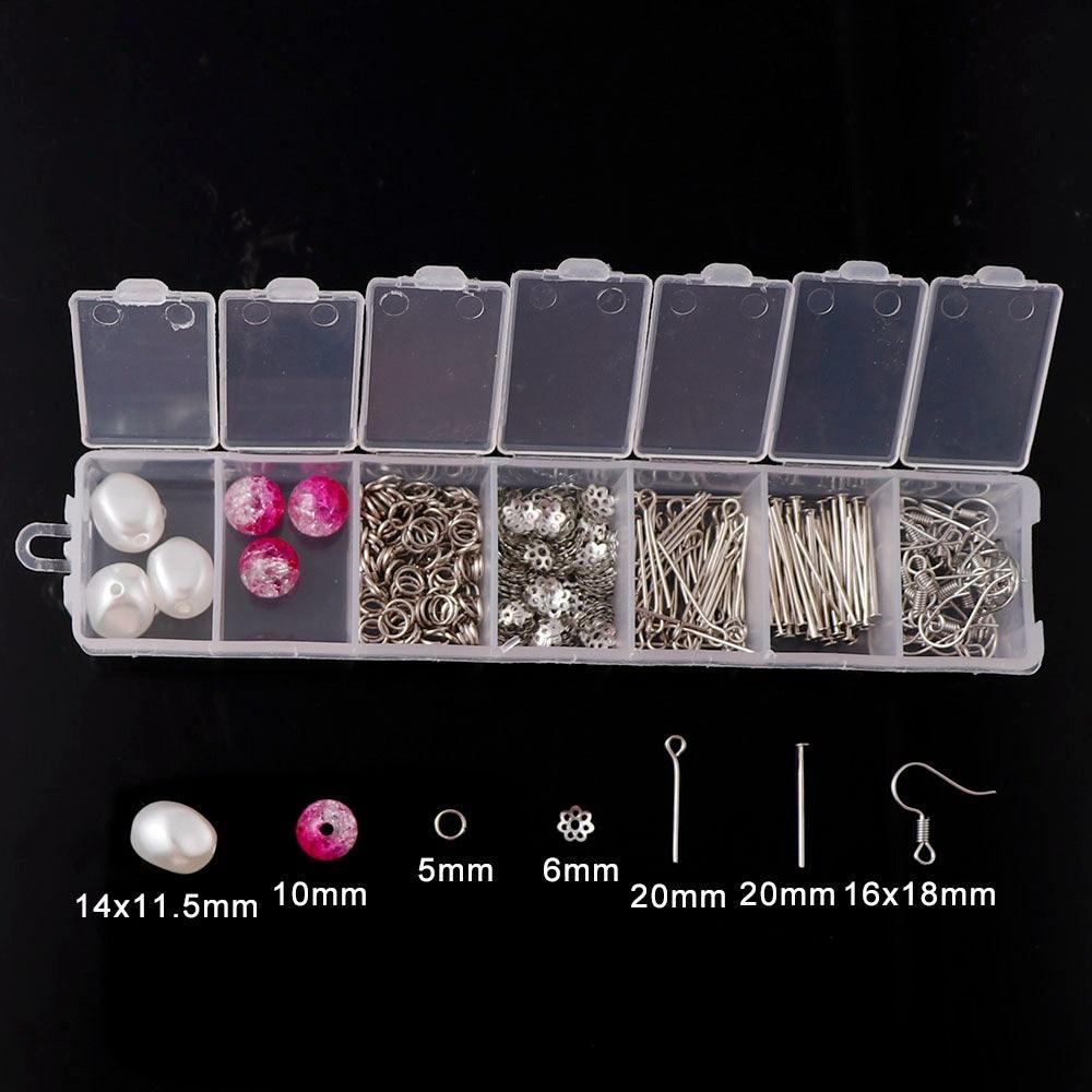 Earrings bracelet material kit tool set - Amazitshop