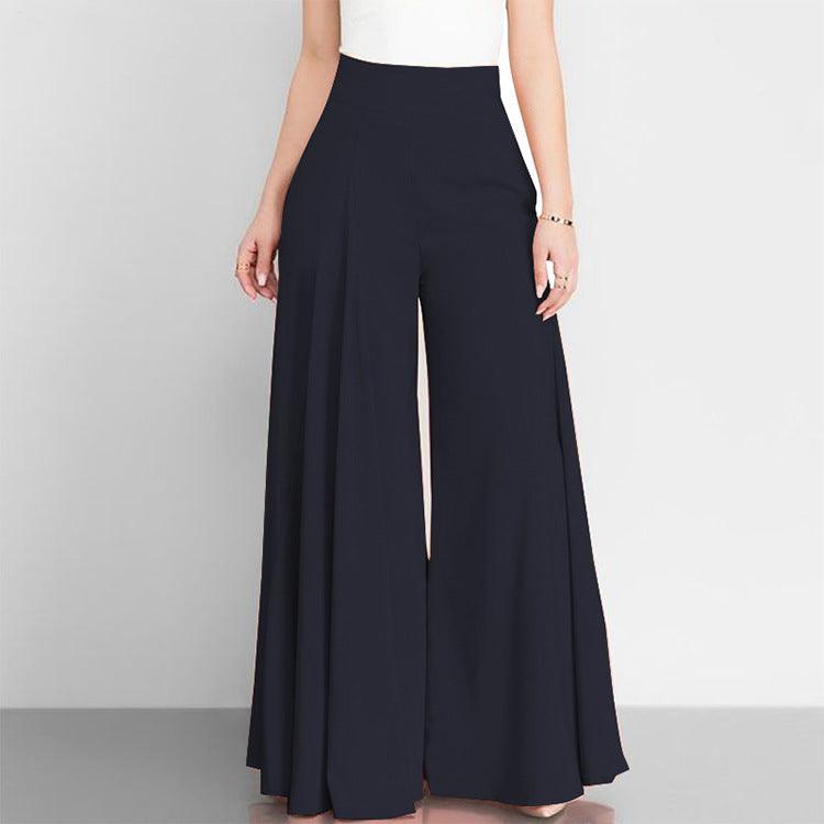 Elegant Women's Wide - leg Pants Thin Casual Pants - Amazitshop