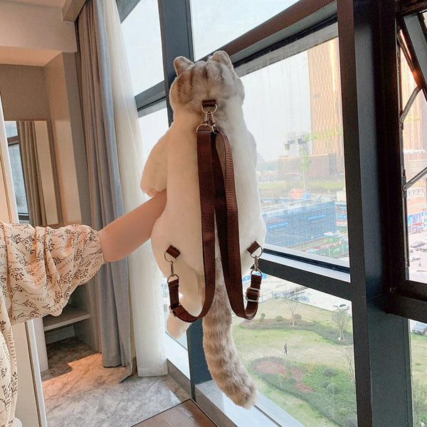 Fashion Women's Animal Cat Doll Backpack - Amazitshop