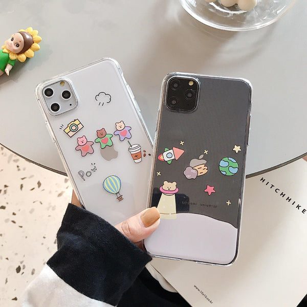Graffiti bear phone case - Amazitshop