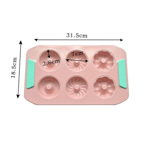 Hollow Cake Mould Bread Baking Nonstick Baking Pan - Amazitshop