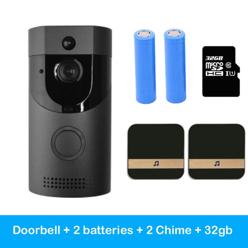 Home Alarm Smart Wifi Video Doorbell Wireless Video intercom Doorbell Mobile Phone remote video sea H1 program - Amazitshop