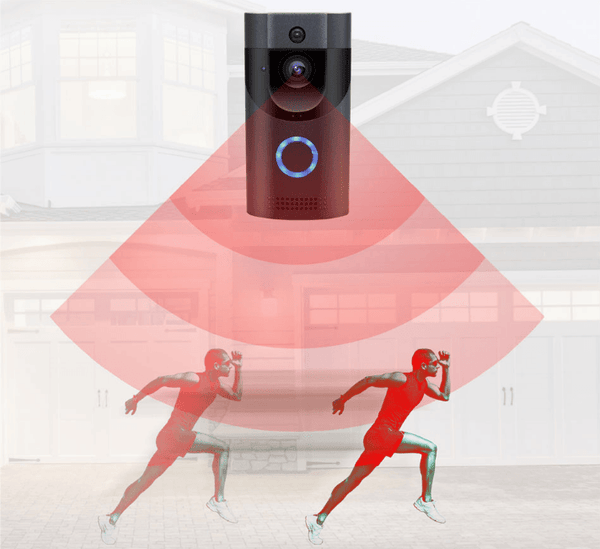 Home alarm smart wifi video doorbell wireless video intercom doorbell mobile phone remote video sea H1 program - Amazitshop