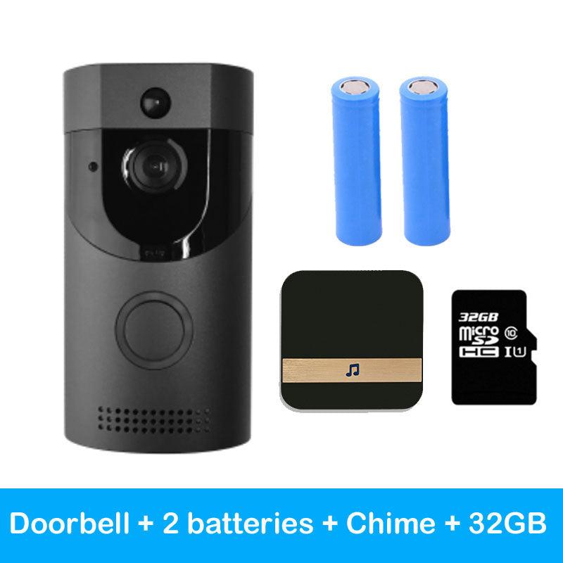 Home Alarm Smart Wifi Video Doorbell Wireless Video intercom Doorbell Mobile Phone remote video sea H1 program - Amazitshop