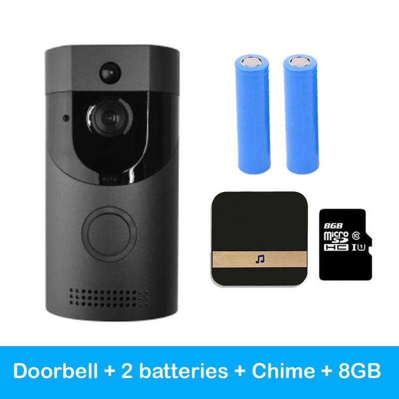 Home Alarm Smart Wifi Video Doorbell Wireless Video intercom Doorbell Mobile Phone remote video sea H1 program - Amazitshop