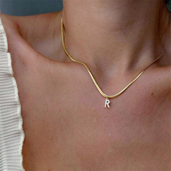 Jewelry Fashion 26 Letters Necklace - Amazitshop