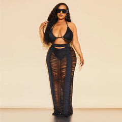 Leisure Elastic Women's Suit Office Clothes One Piece Summer - Amazitshop