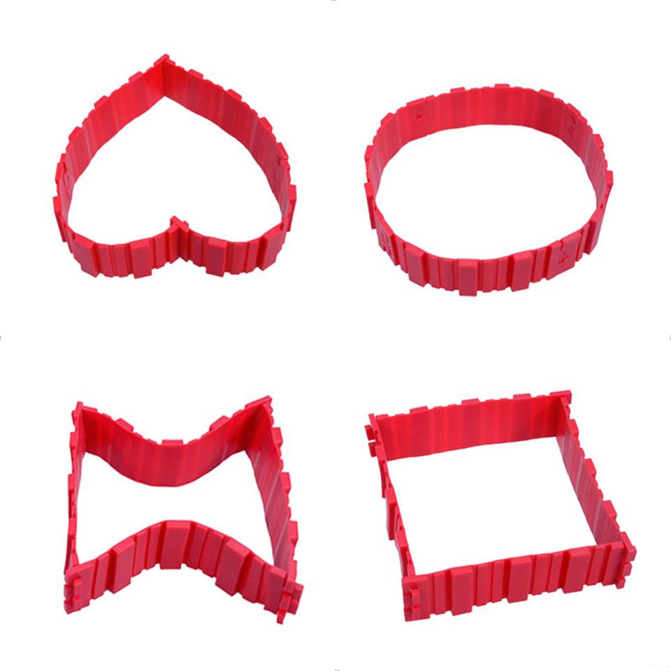 Magic Bake Snake Silicome Cake Mold Heart Shade Rectangular Round Shade Bake Snake Cake Mold Pastry Tools - Amazitshop