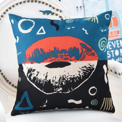 New American abstract pillowcase - Amazitshop