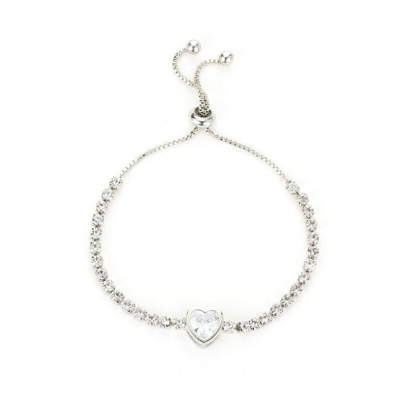 Noble Rhinestone Charm Bracelets - Amazitshop