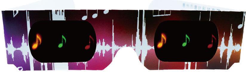 Rave Glasses Prism Diffraction Fireworks Luminescence Glasses - Amazitshop