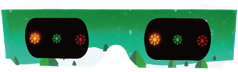 Rave Glasses Prism Diffraction Fireworks Luminescence Glasses - Amazitshop