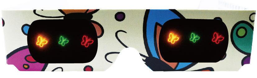 Rave Glasses Prism Diffraction Fireworks Luminescence Glasses - Amazitshop