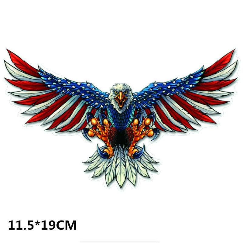 Reflective American Eagle Personalized Car Sticker American Eagle Sticker - Amazitshop