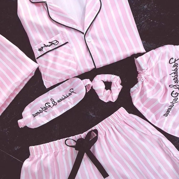 Silk Homewear Spwear Pajamas For Women - Amazitshop